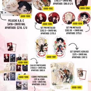 [Preventa] Roses&Champagne x Mercury Studio